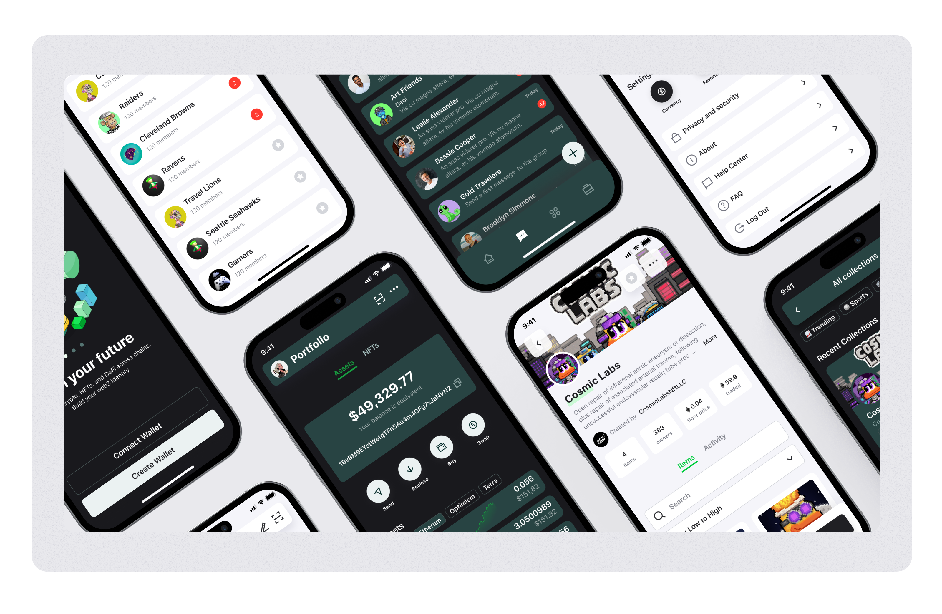 District - Mobile App Design for Crypto & NFT communities — screen 6