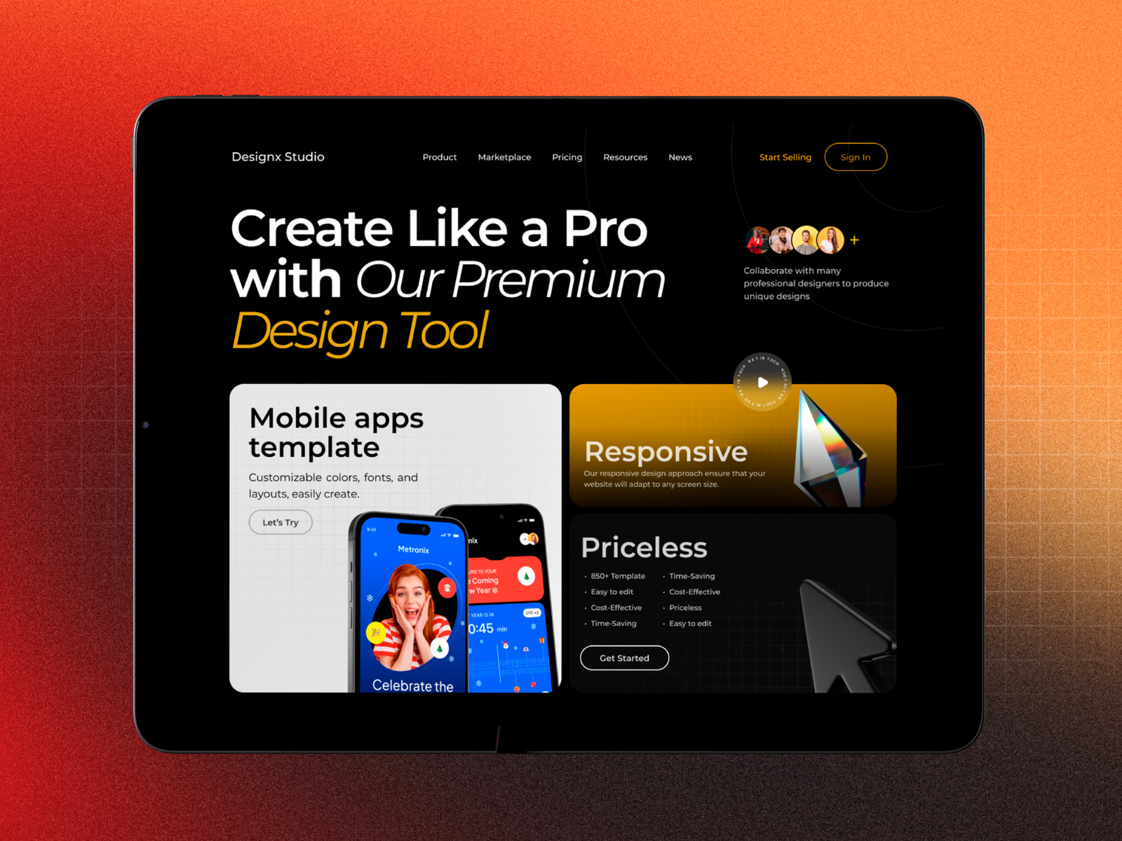 e-commerce mobile application ui design — screen 2