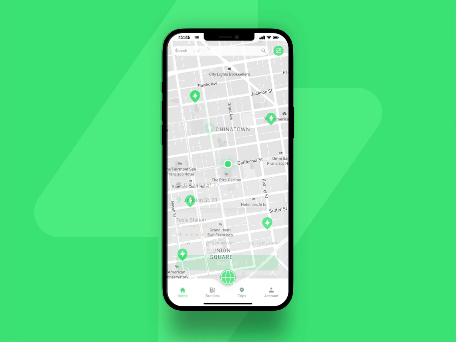 EV Spot - Electric Vehicle Charging Station Finder App Design — screen 11
