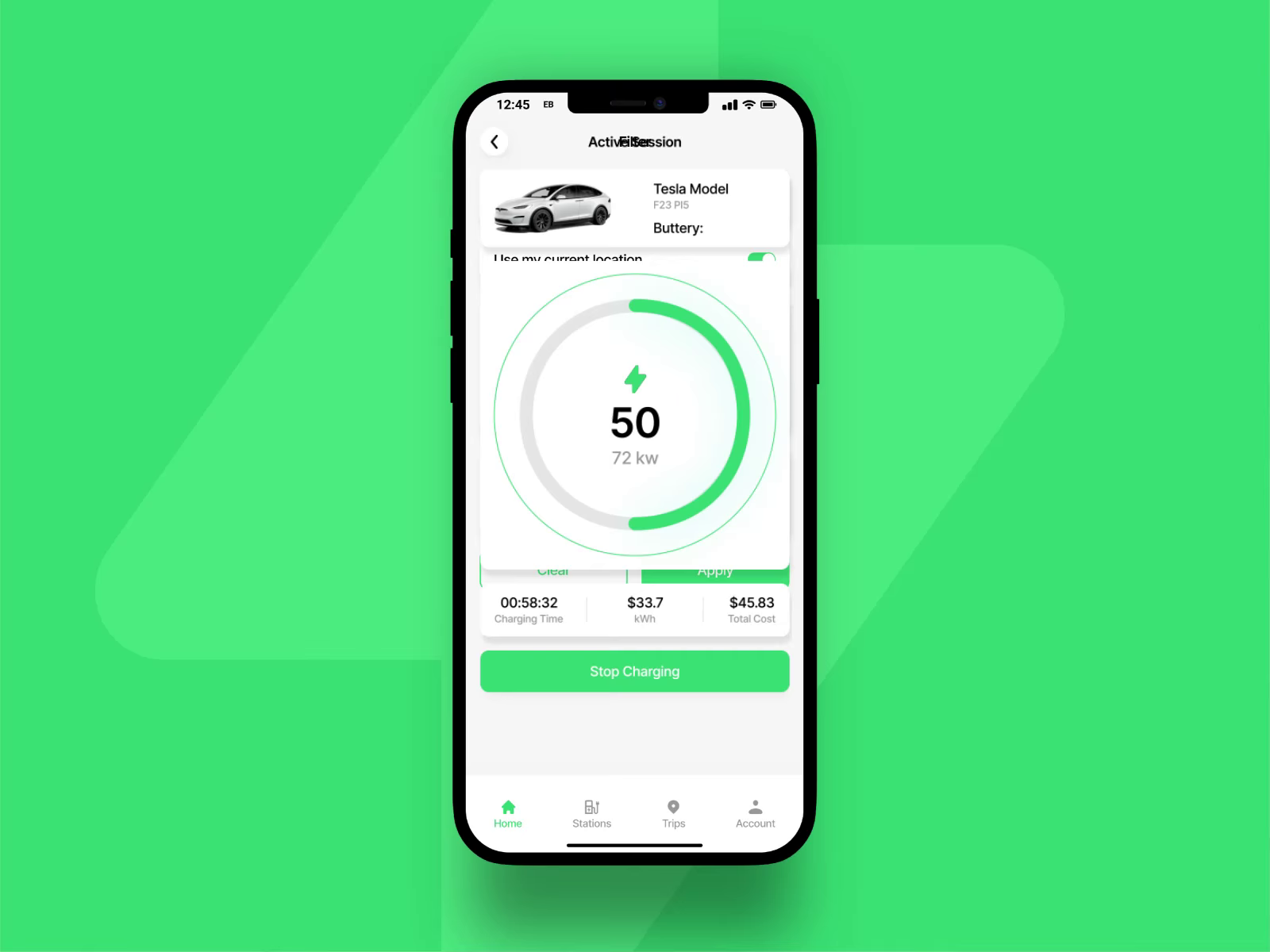EV Spot - Electric Vehicle Charging Station Finder App Design — screen 12