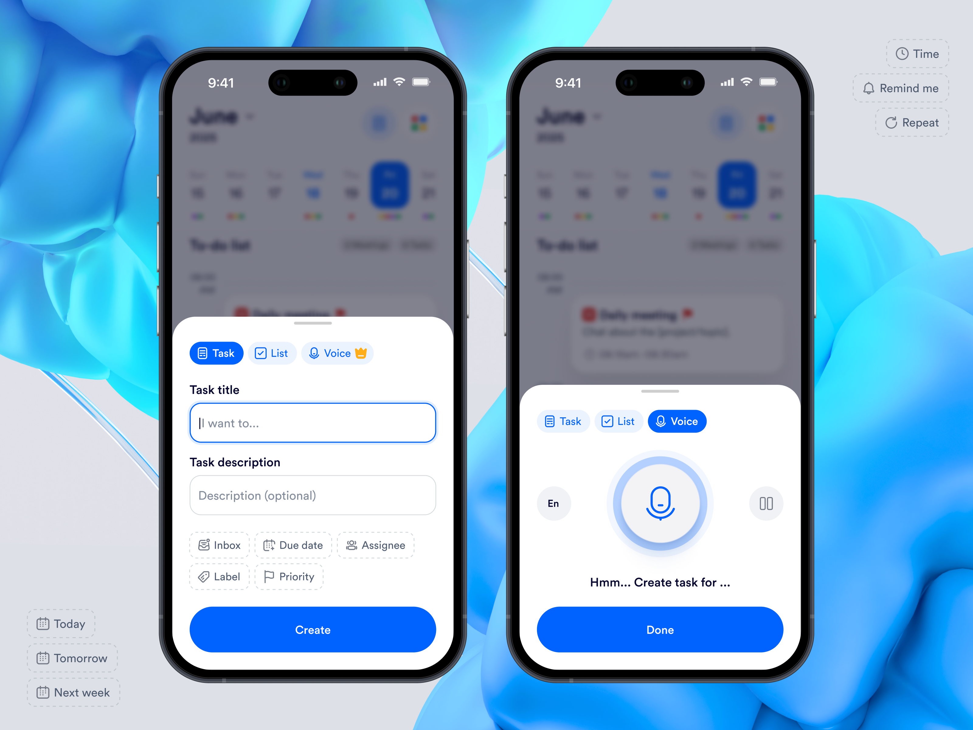 EverSync – AI Productivity Planner Mobile App — screen 2