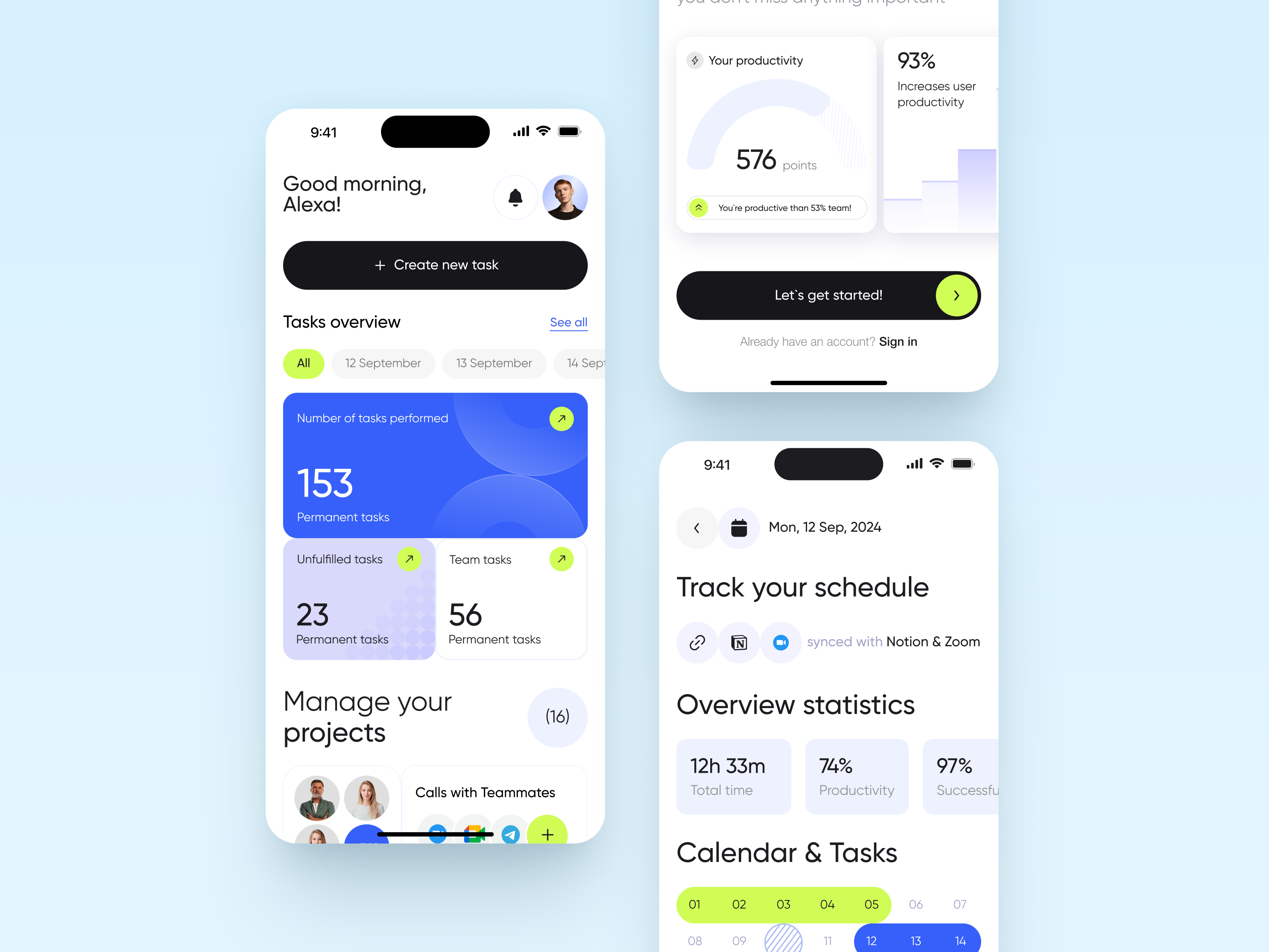 FocusFlow - SaaS Mobile App